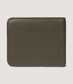 Featherburst Billfold Wallet In Olive