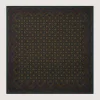 Madder Pocket Square In Green