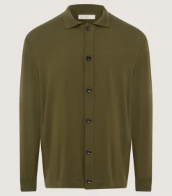Men'S Loden Audley Long Sleeve Polo