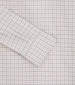 Men'S Summer Sporting Tattersall Double Cuff Shirt