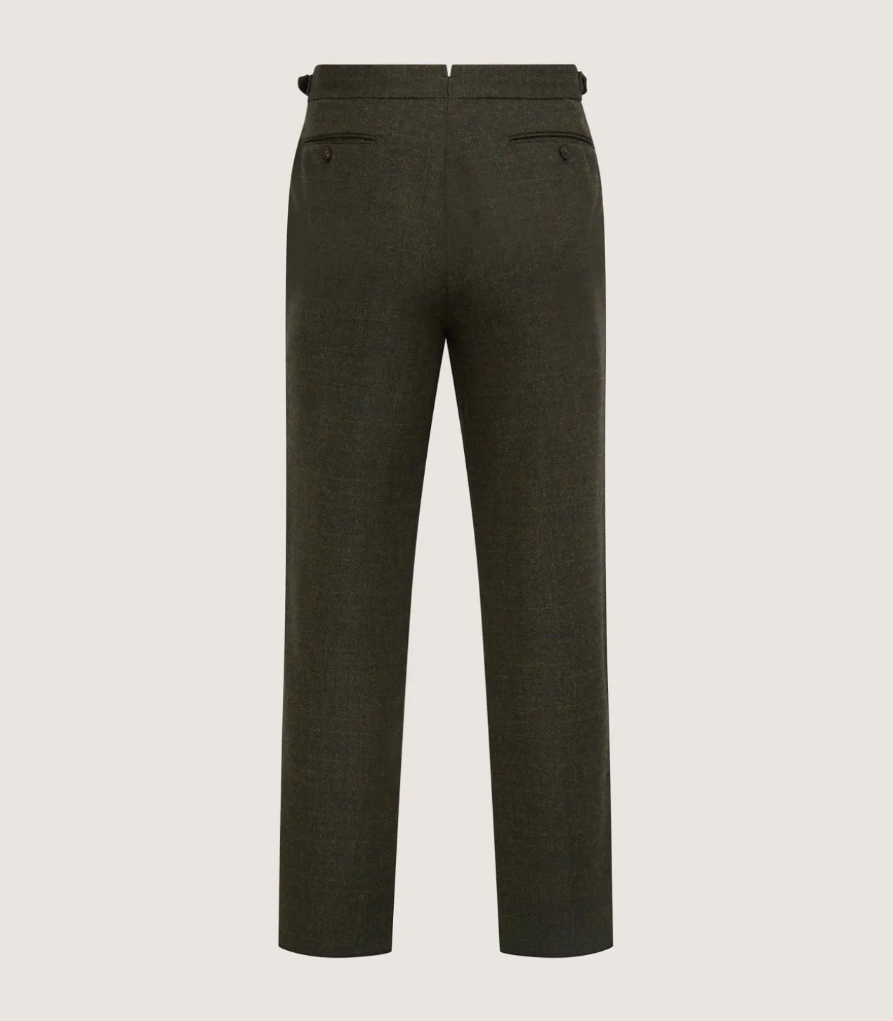Men'S Technical Tweed Two Pleat Sporting Trousers In Strathbeg