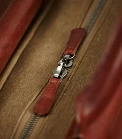 Side-By-Side Weekend Bag In Moss Green