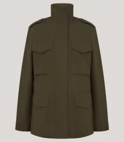 Women'S Olive Field Jacket