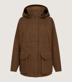 Women'S Technical Tweed Lancashire Field Coat