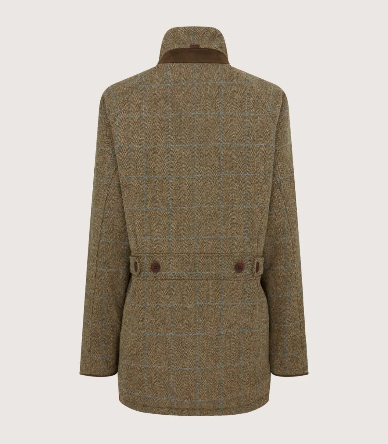 Women'S Tweed Raglan Field Coat In Macaterick