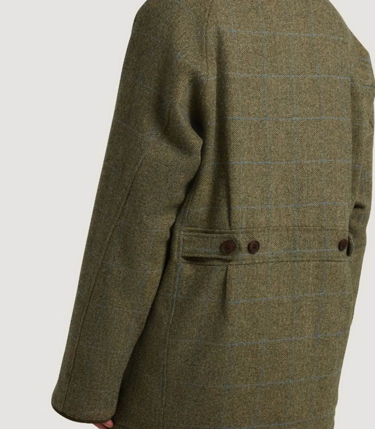 Women'S Tweed Raglan Field Coat In Macaterick